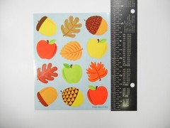 Apples Acorns & Leaves Stickers Carson Dellosa