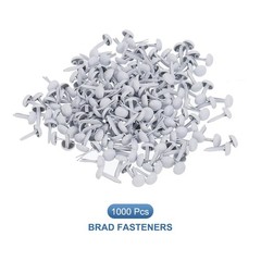 1000 PCS Paper Brass Fasteners Split Pins Pastel Mini Metal Brads Round Head …