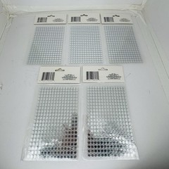 JOT Do It Yourself Projects Gemstone Stickers Clear Bling 315 ct/pkg Lot of 5