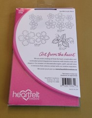 Heartfelt Creations Cling Stamps Classic Rose Flower Floral New Sealed HCPC-3752