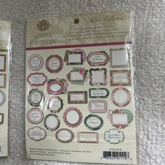 Lot of 7 Anna Griffin K&Company Scrapbooking Card Making Embellishments Die Cuts