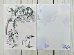 100 Pcs~Alice In Wonderland~Junk Journal Starter Kit~Scrapbooks~Planners~Crafts