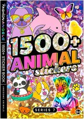 Fashion Angels 1500+ Animal Sticker Book – 40-Page Sticker Book for Kids – Over
