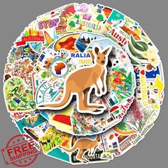 kaensc Australia Travel Stickers 50PCS