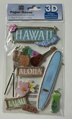 Paper House 3D Embellishment Dimensional Stickers-Variations Available-U Choose