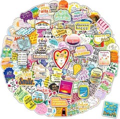 300PCS Motivational Sticker, Inspirational Words Stickers for Teens Adults Stude