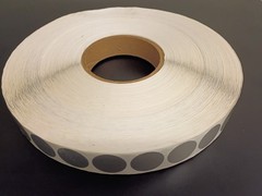 Scratch off Sticker 1-inch round Silver 10,000 PCS /Roll Scratch off Label