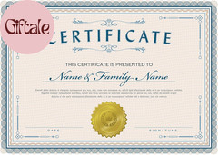 300Pcs Notary Seals 2 Inch Embossing Stickers Gold Metallic Certificate Sealing