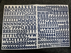 Creative Memories ABC/123 MINI LETTERS/NUMBERS NEW Lots of colors and styles