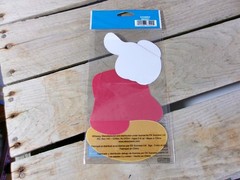 Vintage Disney EK Success Mickey Journal Card Embellishments DJCM002