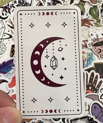 WITCH SPIRITUAL Stickers, 50pcs, Witchy, magic, potion, magic ball decal cute