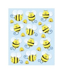 NWT Bees Shape Stickers. 72 Stickers