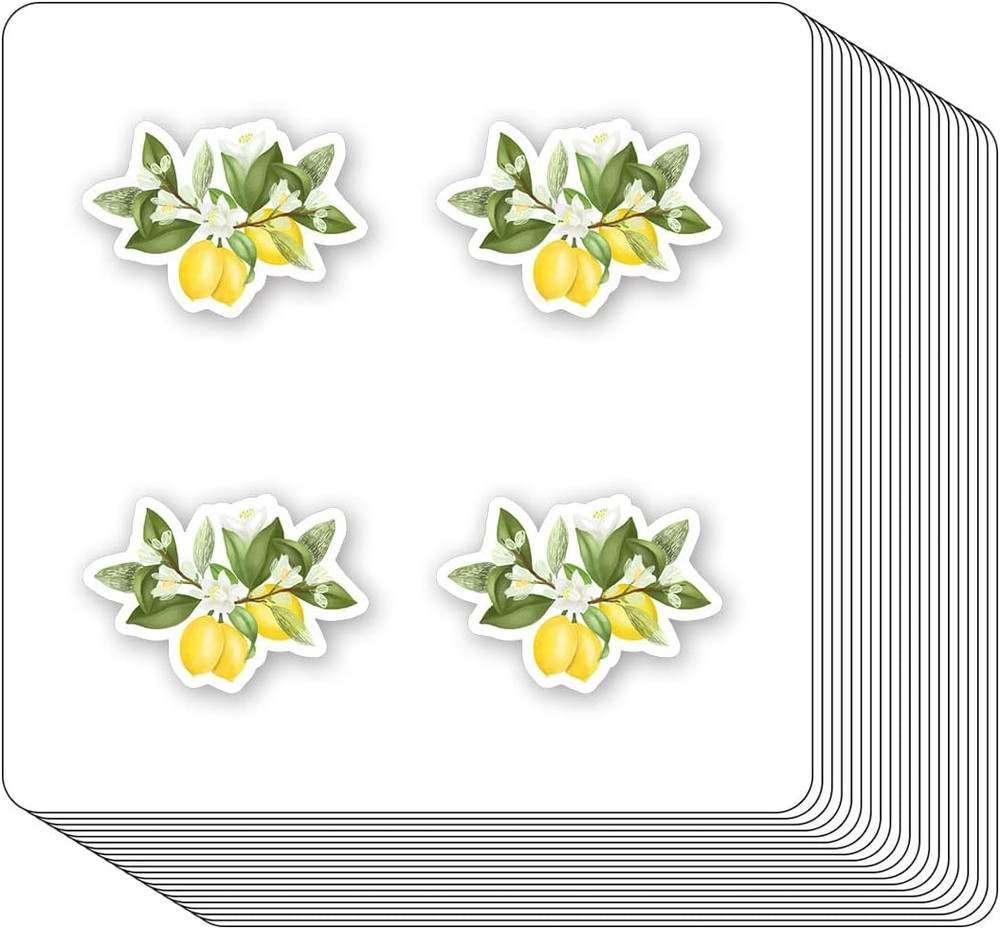 Lemon Stickers 1In for Scrapbooking, Arts, Craft, Kids DIY, Calendars Journals 8