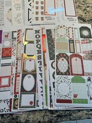 Huge lot of Asst scrapbook & Happy Planner Stickers, hundreds of pages see pics!