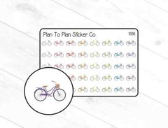 1288~~Bicycle Bike Planner Stickers.