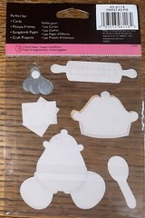 Provo Craft STAND-OUT 3D Sweet As Pie Baking Ingredients Recipes Spoons Stickers