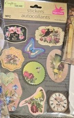 5 PACKS 140+ Pc Bundle Junk Journal Vintage Ephemera Scrapbooking Pin-up Girls