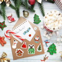 Christmas Stickers, Christmas Crafts Stickers, 432 PCS Self-Adhesive Winter Holi