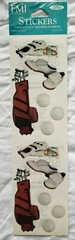 Vintage Rare Frances Meyer FMI Golf Stickers NIP Mint Condition