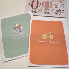 Archer & Olive Sticker Pack, Multicolor Floral Scrapbooking Stickers/Stationary