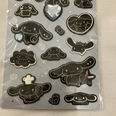 Brand New Sanrio Monotone Stone Cinnamoroll Sticker Sheet