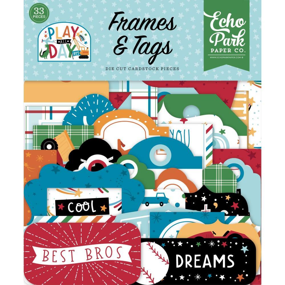 Crafts EP Frames Tags Play All Day Boy Star Amazing Love You to the Moon Zoom