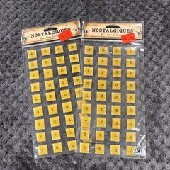 Huge Alphabet Sticker Lot Scrapbooking Letters Numbers Bundle