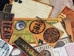 100 COUNT STASH SUPPLIES~JUNK JOURNAL~SCRAPBOOKING~ CARDMAKING~DECOPAGE~COLLAGE~