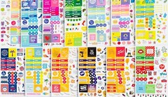 1299+ Lot of Scrapbooking Stickers Assorted Brands Mixed Themed Card Making DIY