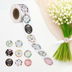 1000 Pcs Thank You Stickers Roll Thank You For Supporting Small Business Labels