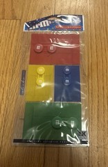 EK Success M&M’s Adhesive Envelopes Keepsake Candy Stickers Scrapbook NEW RARE