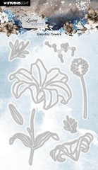STUDIO LIGHT – METAL CUTTING DIES – SYMPATHY FLOWERS