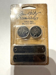 Tim Holtz Idea-ology Paper Dolls, Collage Paper, Metal Tags & Bells. Great Price