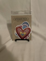 Tiny Hearts Coloring Book + Sticker Pack Bundle