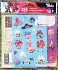 Trolls World Tour Sticker Sheets (216-Count) for Kids, Fun American Greetings