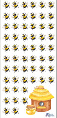 Violette Stickers Mini Bumblebee Bees Crafts Planner Supply Scrapbook