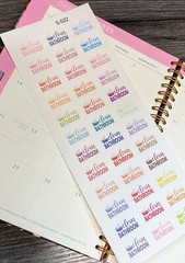 Laundry,Home Cleaning, bathroom,Floor :Handmake Erin Condren Planner Sticker