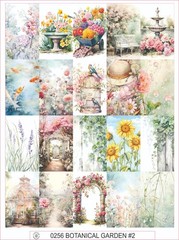 BOTANICAL GARDEN #2 – COMPLETE SHEET OF 20 STICKERS