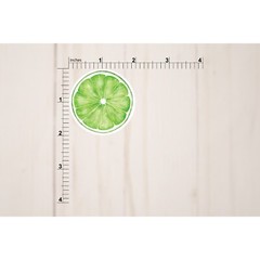 Orange, Lime, and Lemon Stickers | Die Cut, Glossy, Vinyl | Citrus Stickers