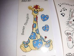 Stickers SUZY’S ZOO Baby Lullabye Bunny & Patches the Giraffe CUTE Babies 2 Mods