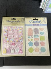 Newborn Baby Themed Dimensional Scrapbook Stickers Lot of 19 Daisy hill Etc