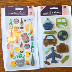 20 pkgs Scrapbook Stickers(16 STICKOplus Tags,Tea,Tools)_N P_$40+Value_#5