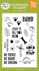 ECHO PARK Designer Die Set ACRYLIC STAMPS – BE FIERCE