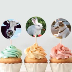 600 Pcs Realistic Farm Animal Stickers for Kids Classroom Barnyard Party Favor