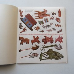 Discover Toys Of the Past Whitman Sticker Fun Vintage Book #1679