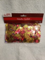 Mixed Lot of Confetti Holiday/celebration Shapes Scrapbooking Decorations