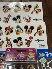 Vintage Disney Princess Mickey Mouse Goofy 101 Dalmatians Dimensional Stickers