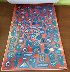 Captain America Sticker Book – Marvel – 5 Sheets (400 stickers) NEW