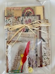 Vintage Bird Ephemera Bundle Junk Journal Kit Cottagecore Nature Scrapbook 69 Pc