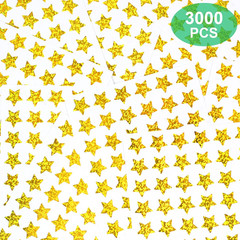 3000 PCS Star Stickers, 0.6″ Sparkly Holographic Stickers, Kids Rewards